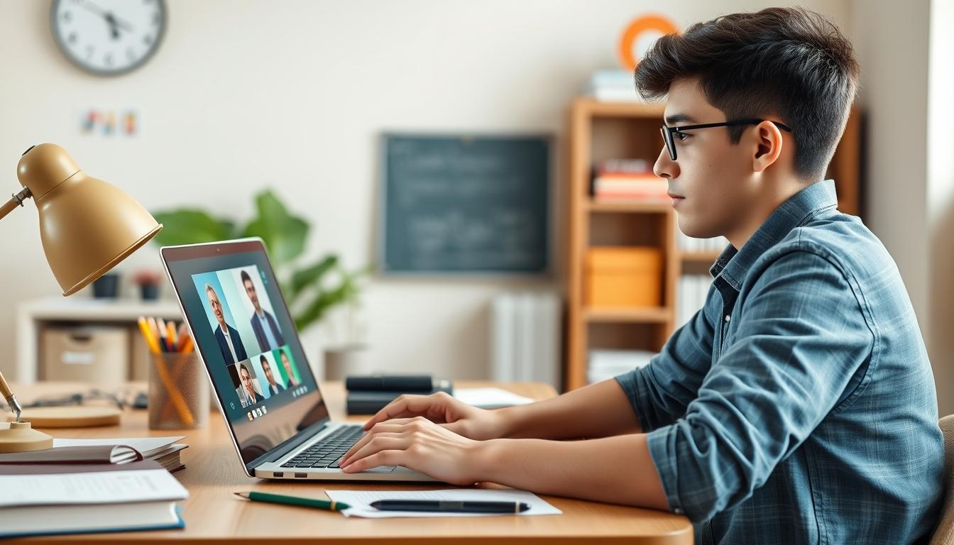 Modern university campus for students